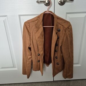 Super Soft And Classy Women's Tan Jacket